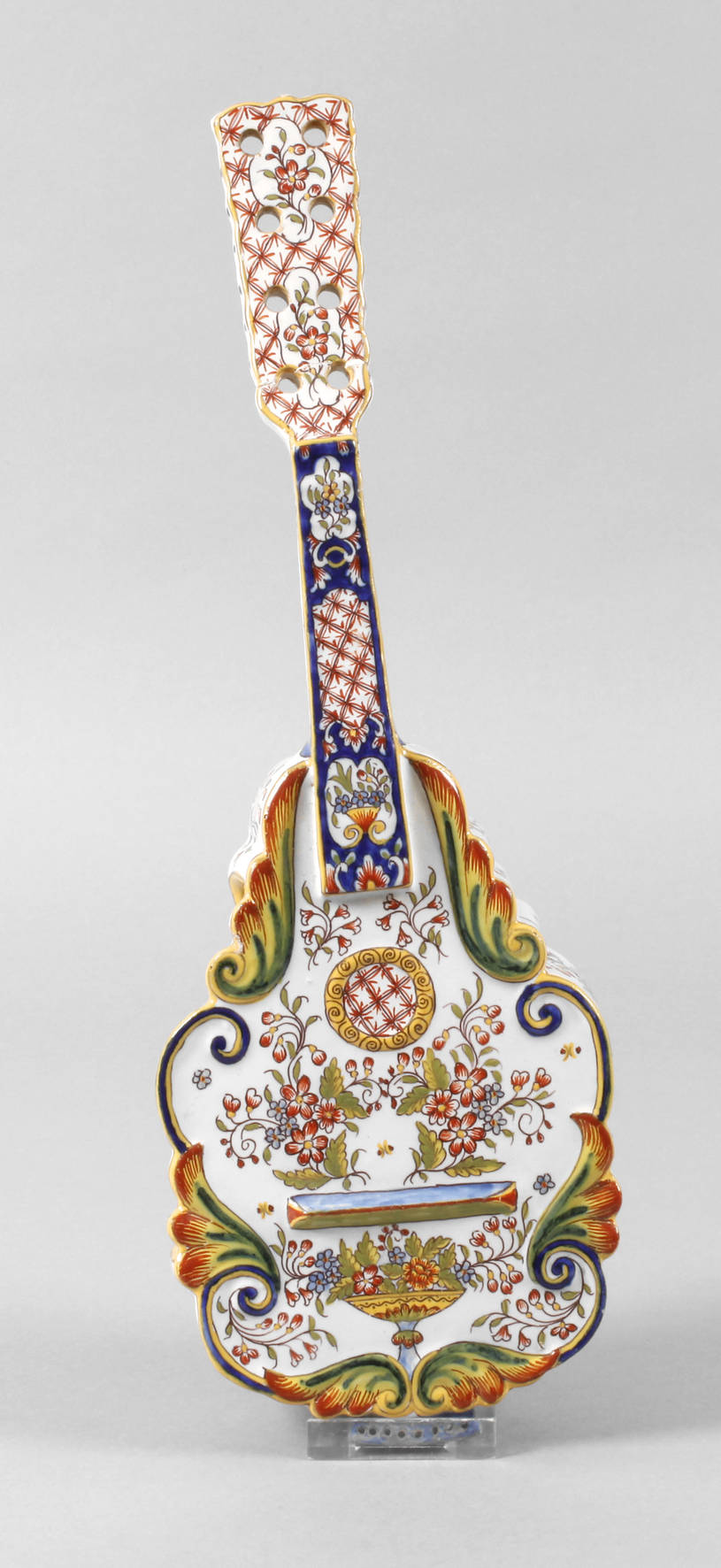 Dekorationsgitarre Fayence