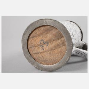 Kleiner Fayencewalzenkrug