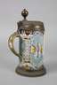 Schlesischer Fayencewalzenkrug