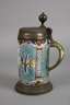 Schlesischer Fayencewalzenkrug