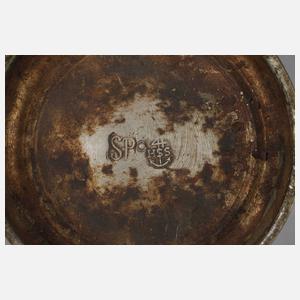 Schlesischer Fayencewalzenkrug