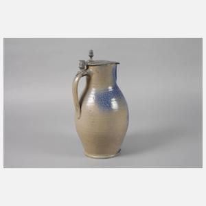 Bürgel Blauschürzenkanne