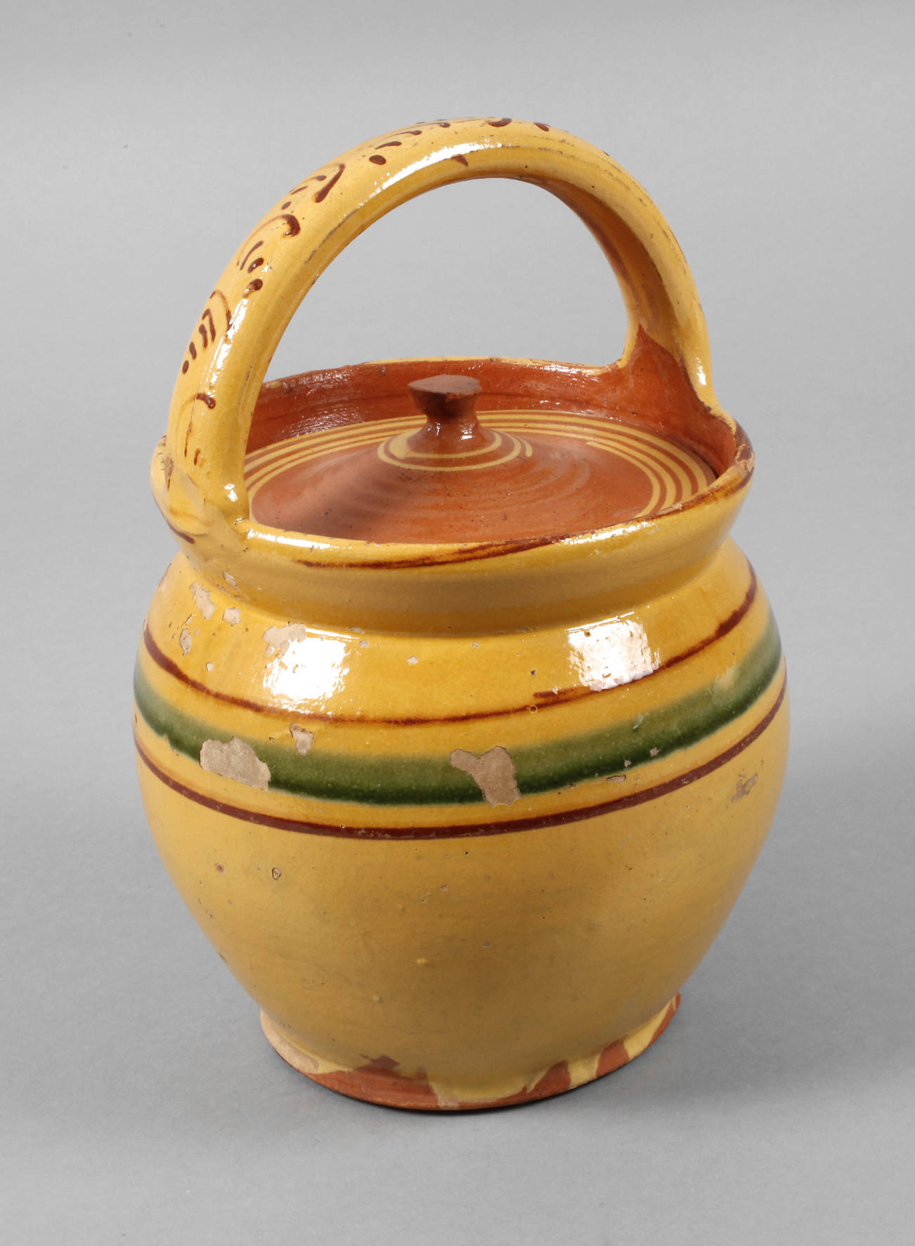 Thüringen bäuerliches Henkelgefäß