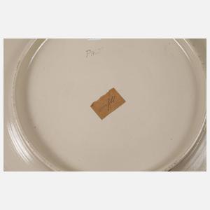 Übergroßer Wandteller Historismus