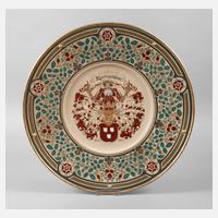 Übergroßer Wandteller Historismus111