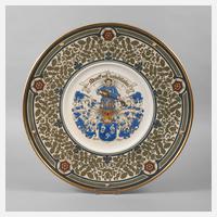 Übergroßer Wandteller Historismus111