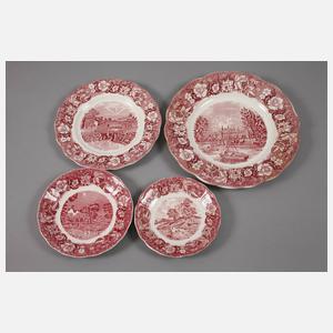 Englisches Speise-/Kaffeeservice