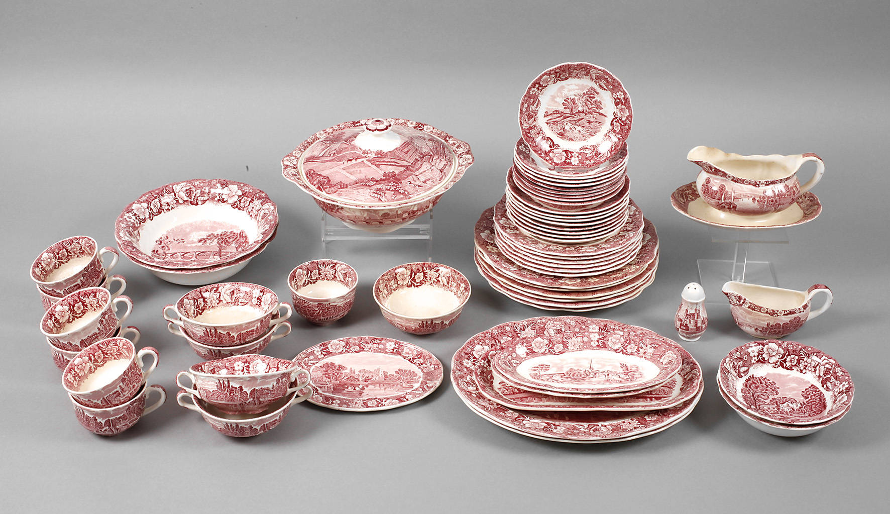 Englisches Speise-/Kaffeeservice