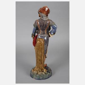 Paar Trachtenfiguren Historismus