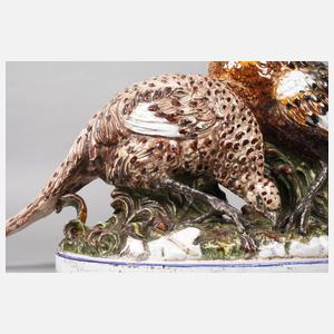 Übergroße Fasanengruppe Ezio Ceccarelli