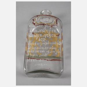 Zunftflasche der Zeug- und Leinweber 1791