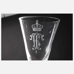 Spitzkelch mit königlichem Wappen
