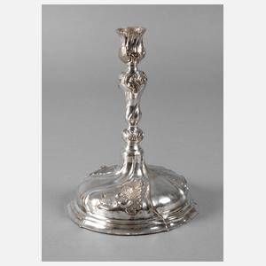 Barocker Silberleuchter