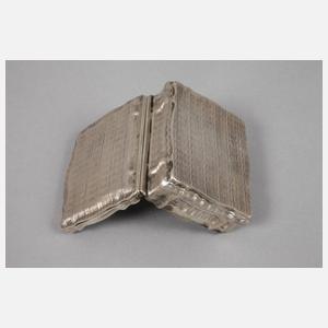 Silber barocke Tabatiere