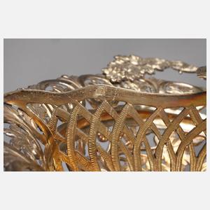 Silber Anbietschale Biedermeier