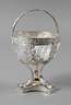 Silber Henkelkörbchen Biedermeier