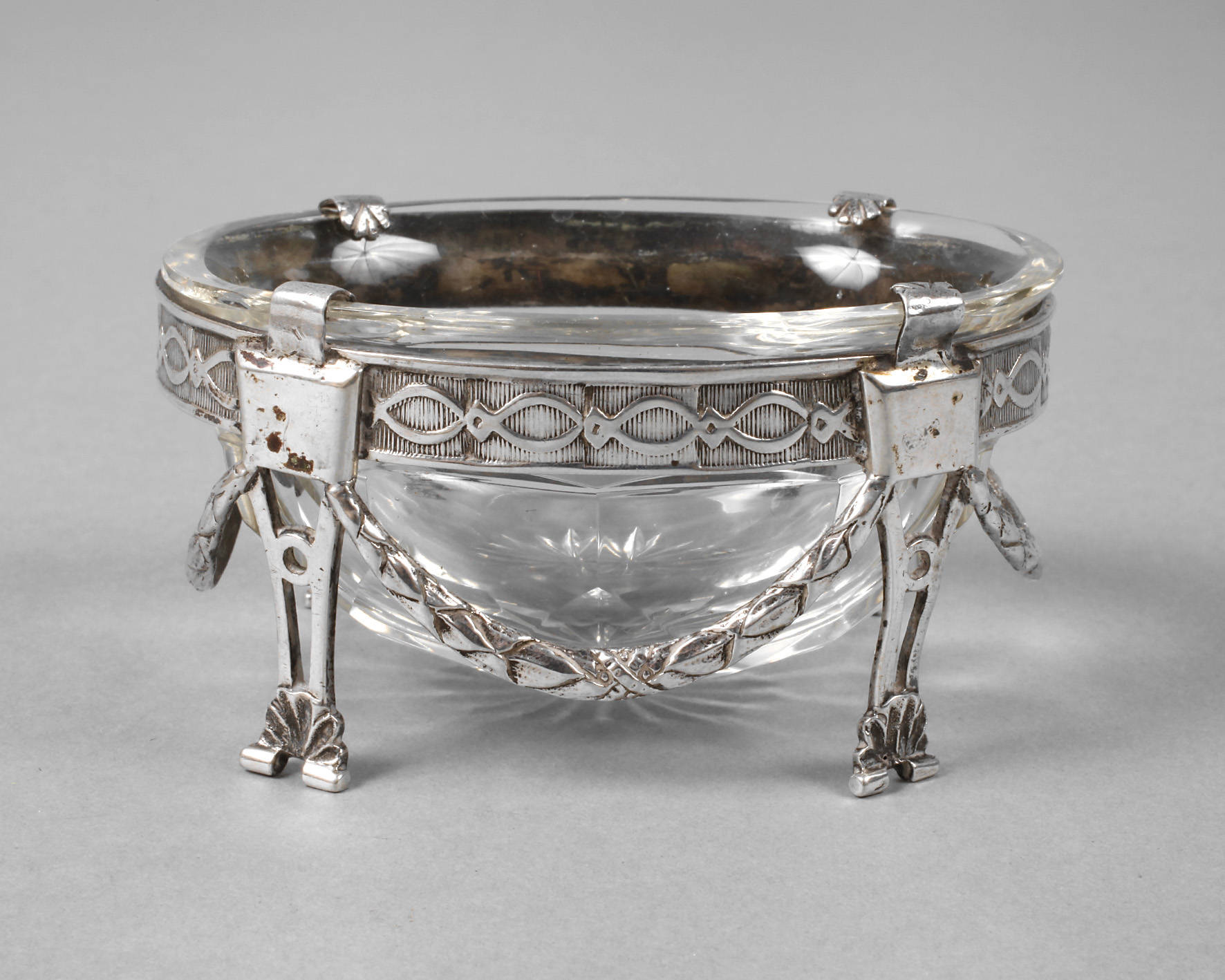 Silber klassizistische Saliere