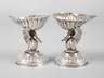 Silber Paar Salieren Biedermeier