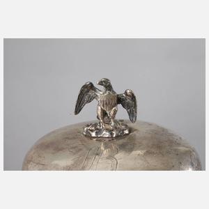 Silber Zuckerdose Biedermeier