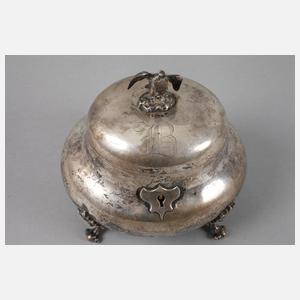 Silber Zuckerdose Biedermeier