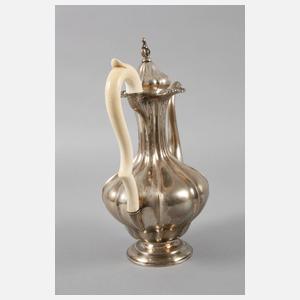 Warschau Silberkanne Biedermeier