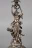 Großer figürlicher Silberleuchter Historismus