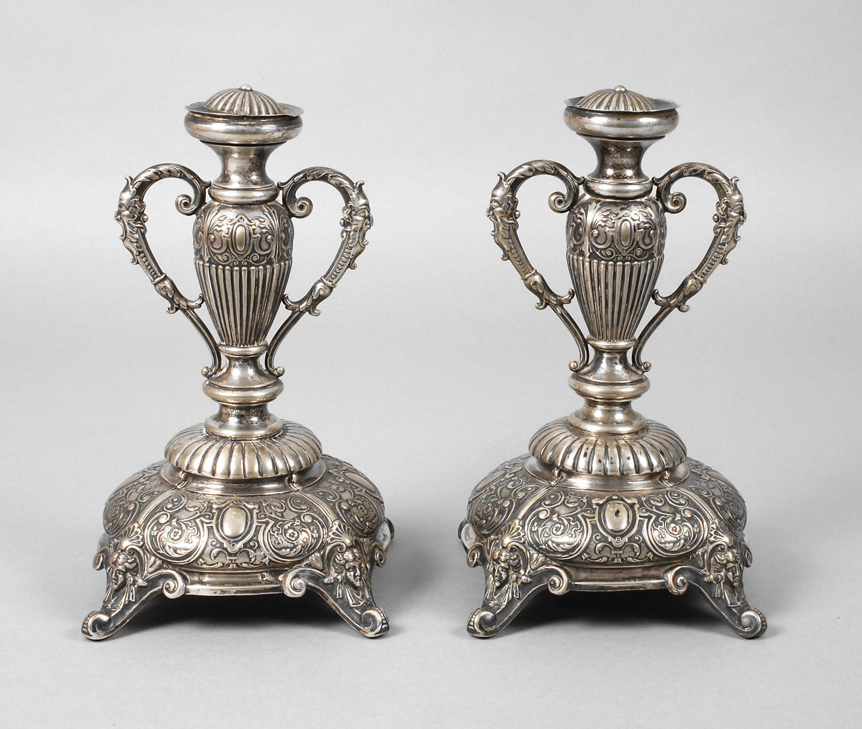 Wien zwei Silberfüße Historismus