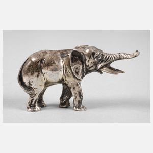 Silber Elefant