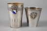 Drei Silberbecher