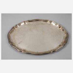 Silber Kernstück mit Tablett