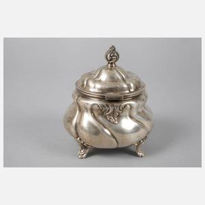 Silber Kernstück mit Tablett