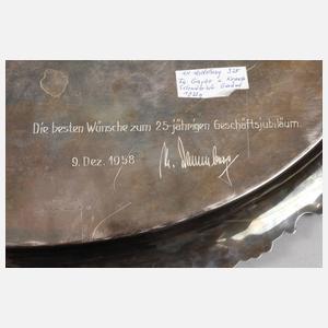 Silbertablett ”Alt-Heidelberg”