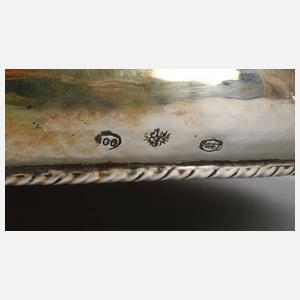 Silber sechs italienische Gefäße