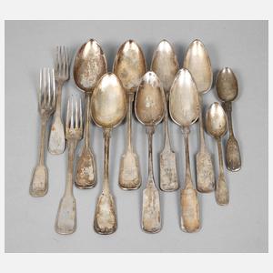 Posten Silberbesteck