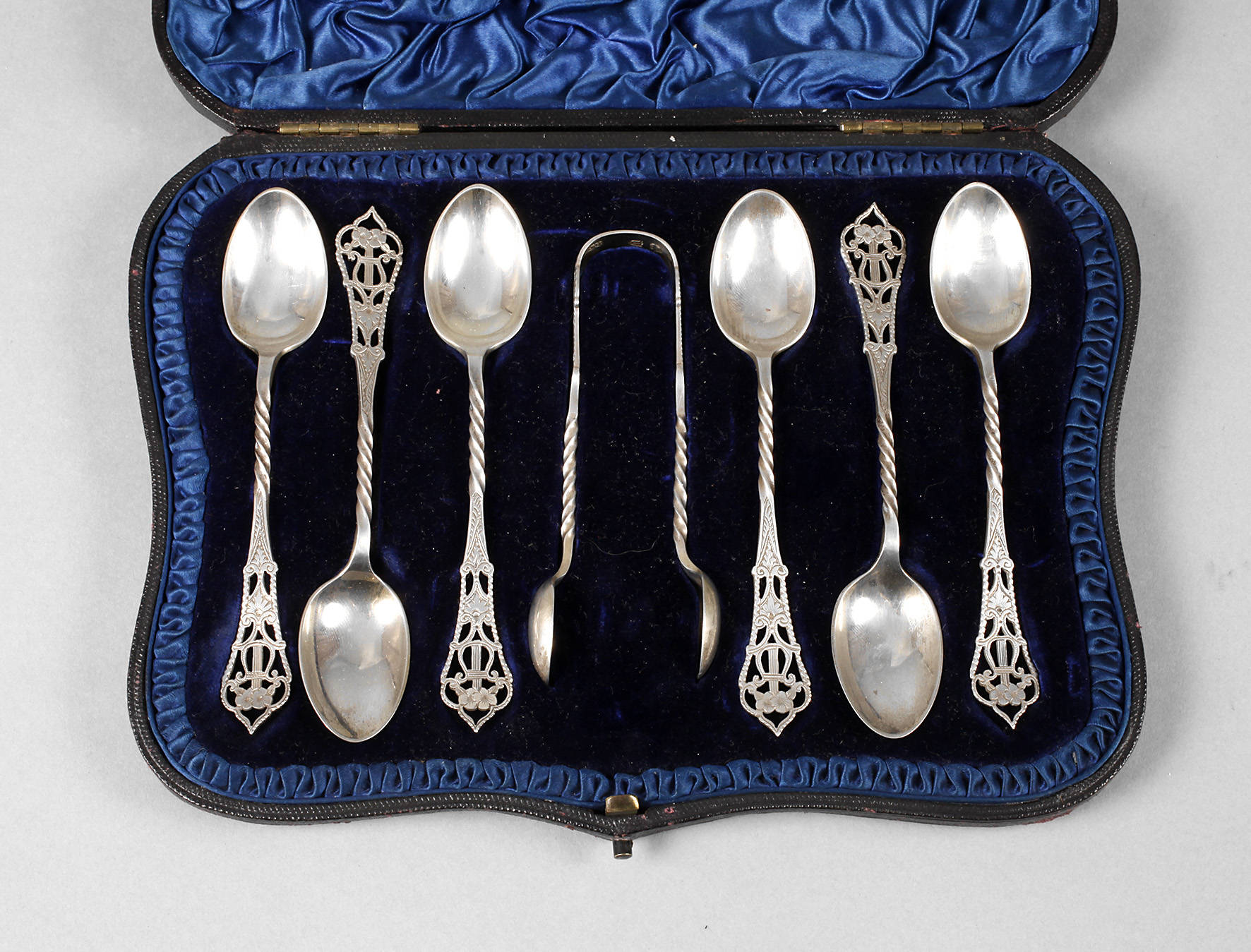 England Silberlöffel im Etui