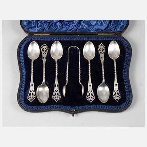 England Silberlöffel im Etui