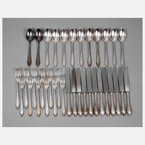 Silberbesteck Art déco