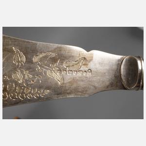 England Besteckkasten mit Fischbesteck