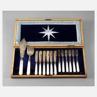 England Besteckkasten mit Fischbesteck111
