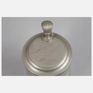 Altenburger Zinn-Deckelhumpen