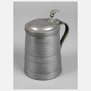 Altenburger Zinn-Deckelhumpen