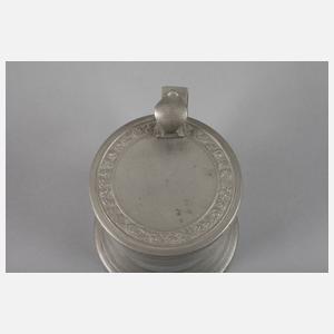 Gedrungener Zinnhumpen Niederbayern