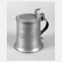 Gedrungener Zinnhumpen Niederbayern111