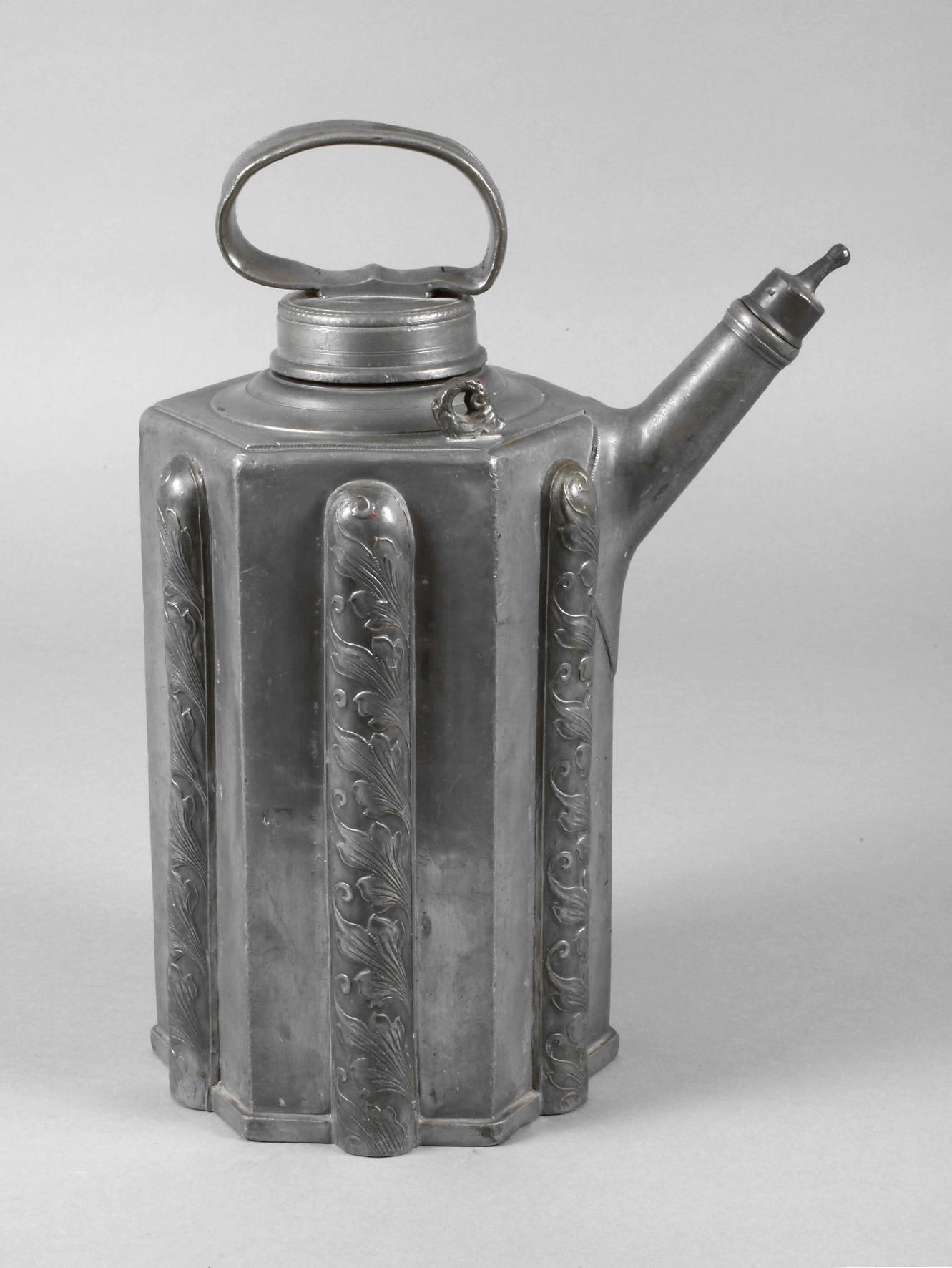 Große Erntekanne Zinn