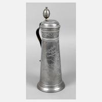 Große jagdliche Zinnschleifkanne111