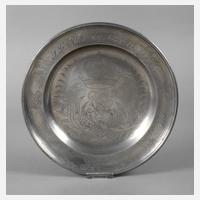 Große Zinngedenkplatte111