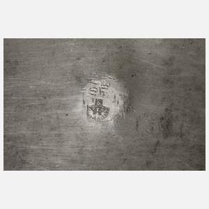 Kleiner Nürnberger Wursthafen Zinn