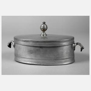 Kleiner Nürnberger Wursthafen Zinn