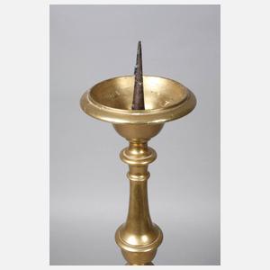 Paar große Kirchenleuchter Barock