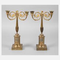 Paar klassizistische Girandolen111